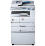 Ricoh MP-2000 digital copier with print, scan, copy and fax capability.