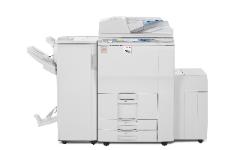 Ricoh MP-6000 digital copier with print, scan, copy and fax capability.